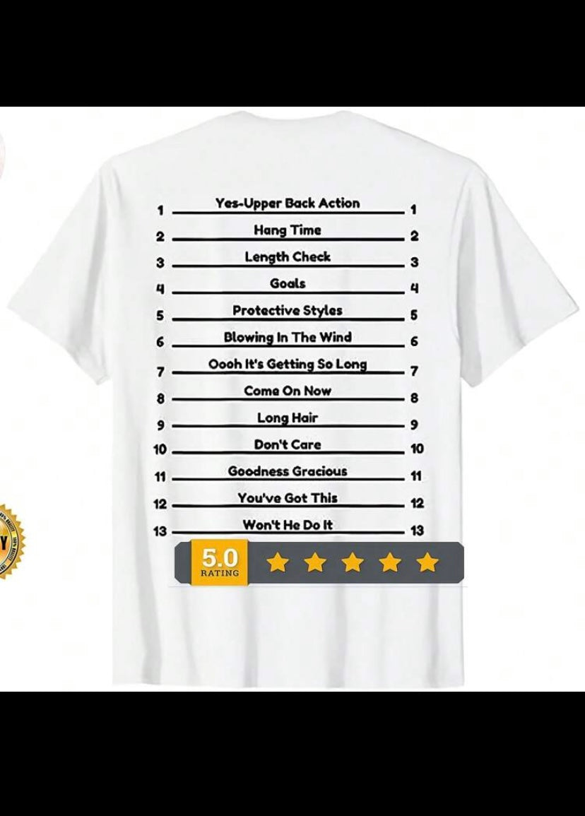 ✨Long hair don’t care T’s