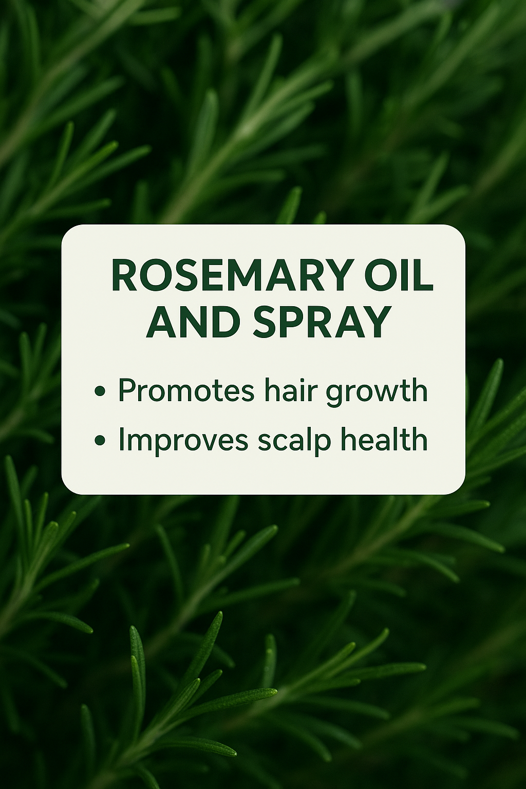 ✨Rosemary Hydration Hair Mist✨ 8oz