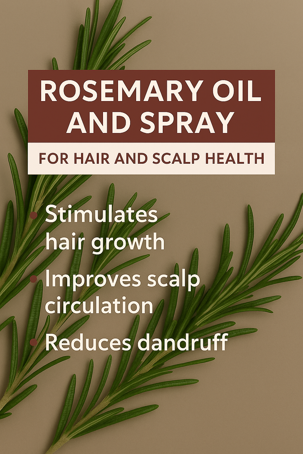 ✨Rosemary Hydration Hair Kit✨ Infused serum & mist